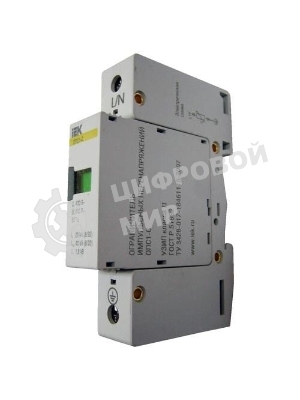 Ограничитель перенапряжения ОПС1-C 1P IEK MOP20-1-C