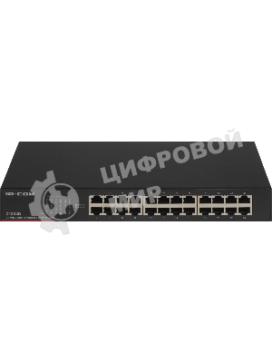 Коммутатор IP-COM G1024D, 24×1 Гбит/с, неуправляемый