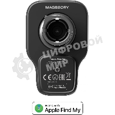 Держатель Magssory KIT021 магнитный беспров.з/у. черный для смартфонов