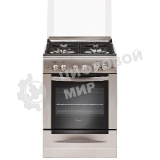 Плита газовая Gefest ПГ 6100-02 0004 серебристый, конфорок 4 шт, духовка 52 л, 60 см x 85 см x 60 см