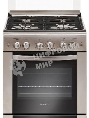 Плита газовая Gefest ПГ 6100-02 0004 серебристый, конфорок 4 шт, духовка 52 л, 60 см x 85 см x 60 см