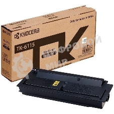 Картридж лазерный Kyocera TK-6115 (1T02P10NL0) черный для M4125idn/M4132idn 15000 стр.