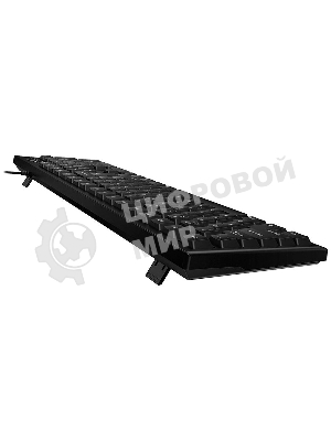 Клавиатура проводная Wired multimedia keyboard Genius SmartKB-100, USB, 104 buttons + SmartGenius button, 12 programable keys, App support, classic form, cable 1.5 m., black color