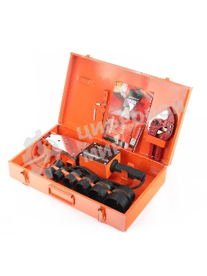 Сварочное оборудование, Инверторы PATRIOT PW 205 170302010 Аппарат для сварки пластиковых труб PATRIOT, 2000W, 6 насадок, резак для труб, перчатки, рулетка, кейс металл.