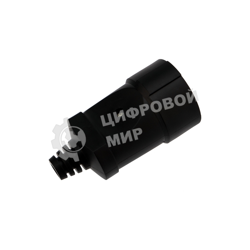 Розетка разборная Rexant без з/к 10А черная