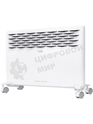 Конвектор электрический Ballu Ettore BEC/ETER-1000 белый, 1000 Вт, 15 м2, термостат, дисплей