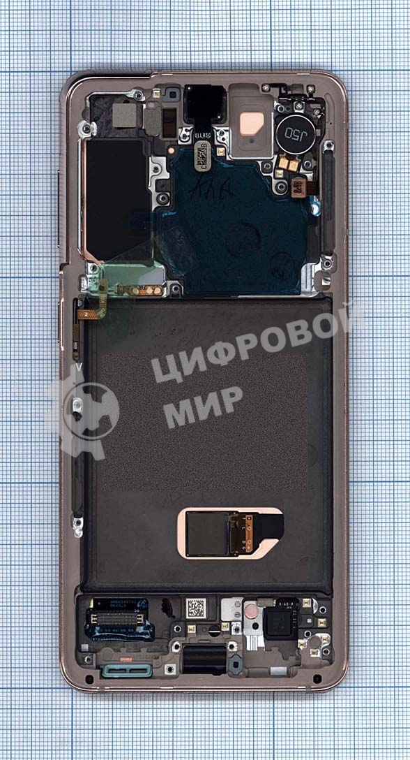 Дисплей для Samsung Galaxy S21 5G SM-G991B/DS фиолетовый