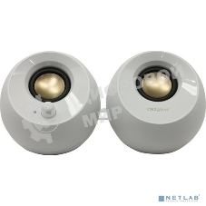 Акустическая система Creative PEBBLE MF1680 2.0 белый 4.4Вт