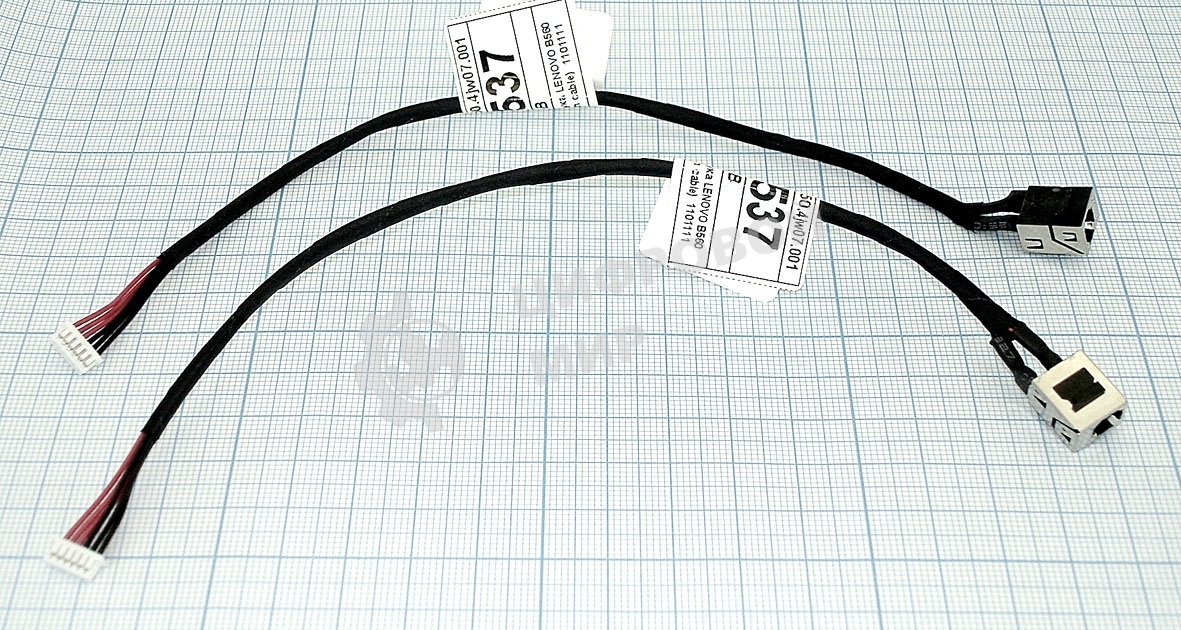 Разъем питания для ноутбука Lenovo IdeaPad B560, Y560 с кабелем