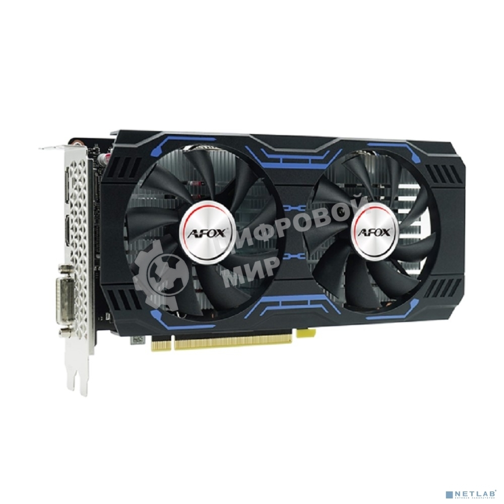 Видеокарта Afox GTX1660Ti 6Gb GDDR6 192-Bit DP DVI HDMI DUAL FAN RTL