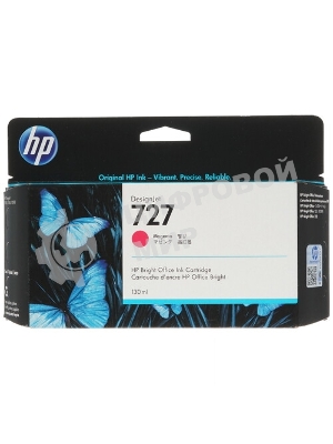 Картридж струйный HP 727 B3P20A пурпурный для HP DJ T920/T1500 (130мл)
