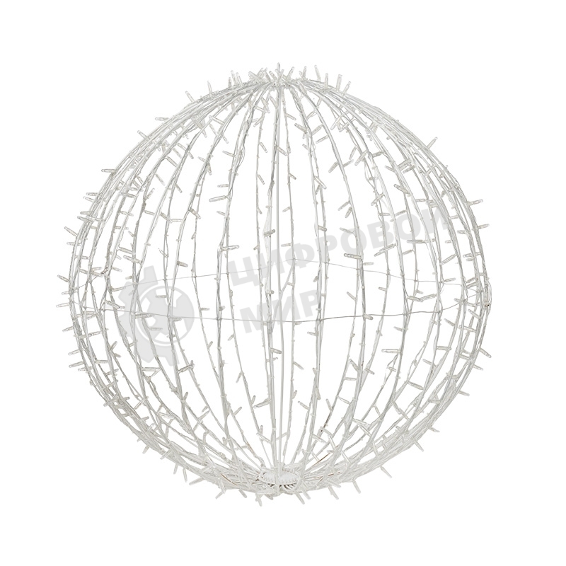 Шар светодиодный Neon-night 230V, диаметр 80 см, 450 светодиодов, эффект мерцания, цвет белый