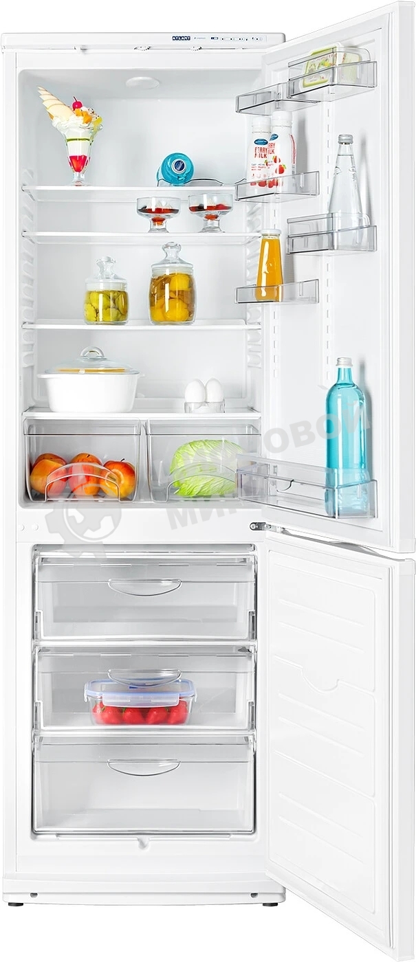 Холодильник Atlant ХМ-6021-031 белый двухкамерный 225/101л морозилка снизу