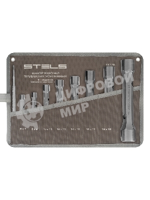 Набор ключей трубок торцевых Stels 13779 усиленных 9 пред. crv