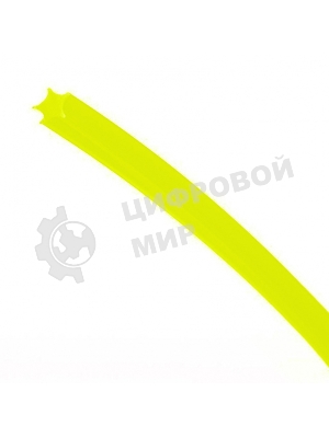 Леска для триммера Denzel звезда 2 мм х 64 м, блистер FLEX CORD 96120