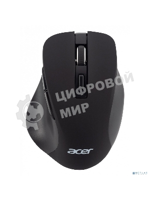 Мышь беспроводная Acer OMR140 черный, 1600 dpi, радиоканал, USB, кнопки - 6