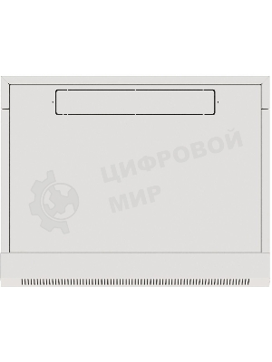 Шкаф коммутационный NTSS Премиум (NTSS-W6U6045FD) настенный 6U 570x450 мм пер. дв. металл 60 кг серый 350 мм 18 кг 220 град. 370 мм IP20 сталь