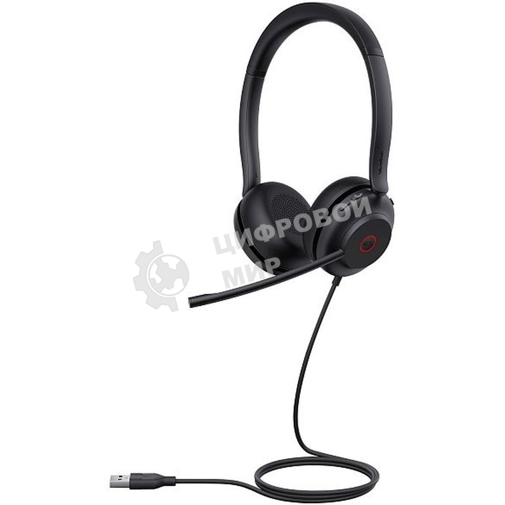 Гарнитура проводная Yealink UH35 UH35 Dual UC USB-C/A 1308164