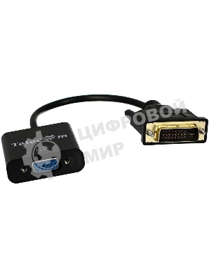Кабель-переходник VCOM DVI-D 25M ---> VGA 15F Telecom TA491 Кабель-переходник DVI-D 25M ---> VGA 15F Telecom TA491