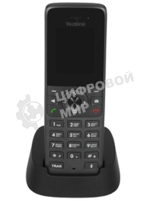 Телефон DECT-трубка Yealink W73P DECT (база W70B+трубка W73H) до 10 SIP-аккаунтов, до 10 трубок на базу, до 20 одноврем. Вызовов