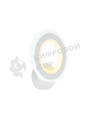 Настенный светодиодный светильник FA8812 WH белый 11W 190*220*50