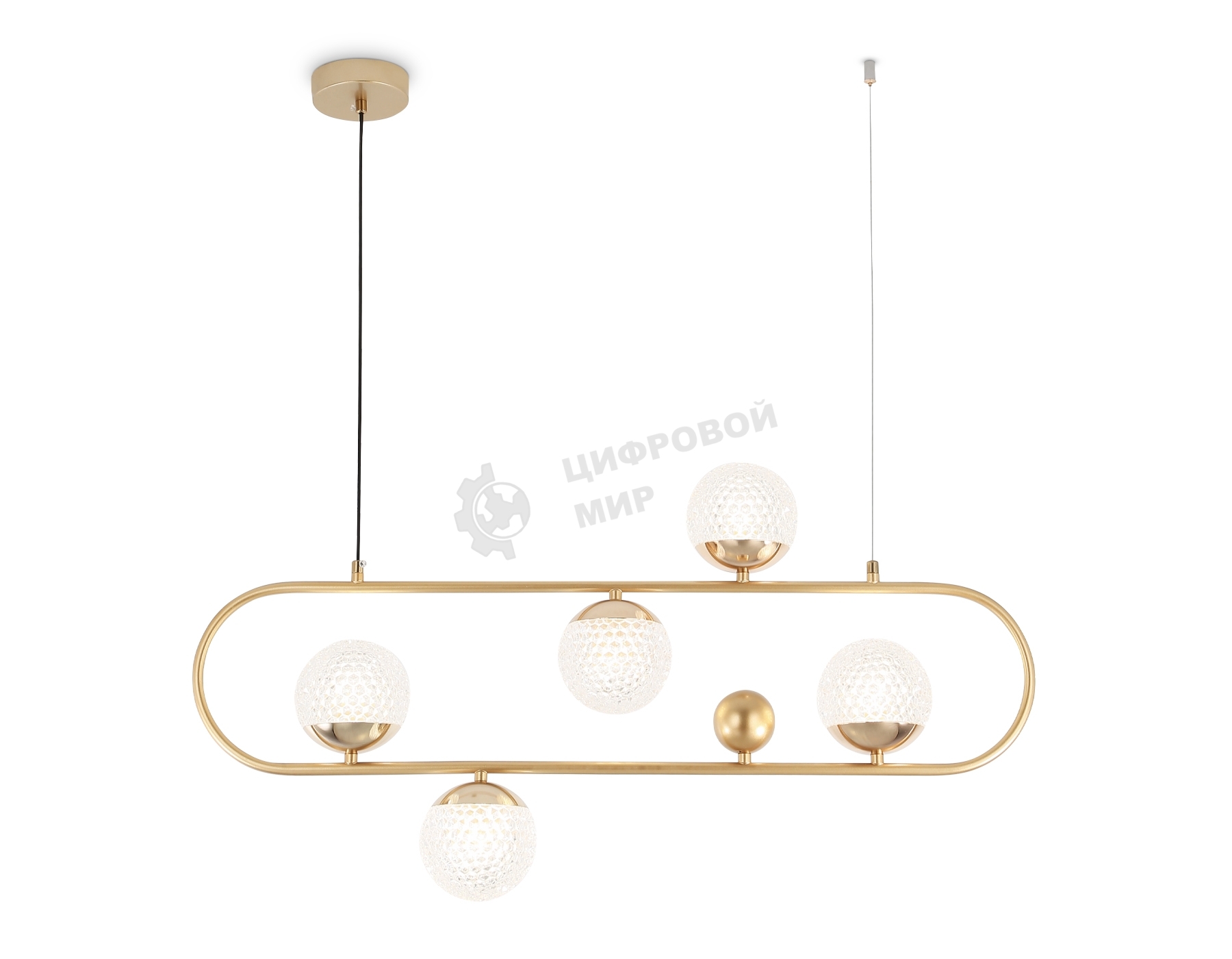 Светильник Ambrella light TR5433/5 GD золото G9/5 max 40W 780*110*1000