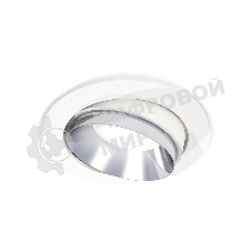 Комплект встраиваемого поворотного светильника Ambrella light XC7651022 SWH/PSL белый песок/серебро полированное MR16 GU5.3 (C7651, N7032)