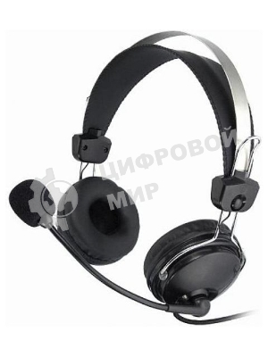 Гарнитура A4Tech HS-7P чёрный, проводная