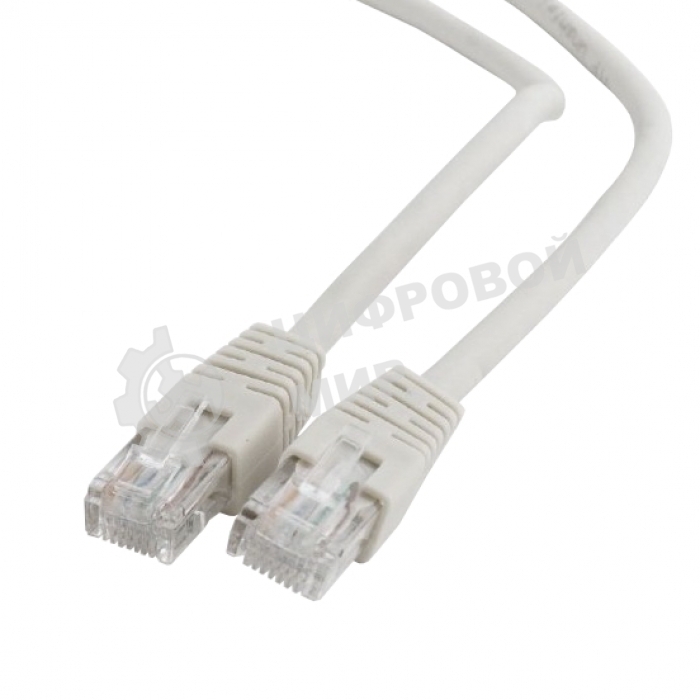 Патч-корд UTP Cablexpert cat.6, 3м, литой, многожильный, серый