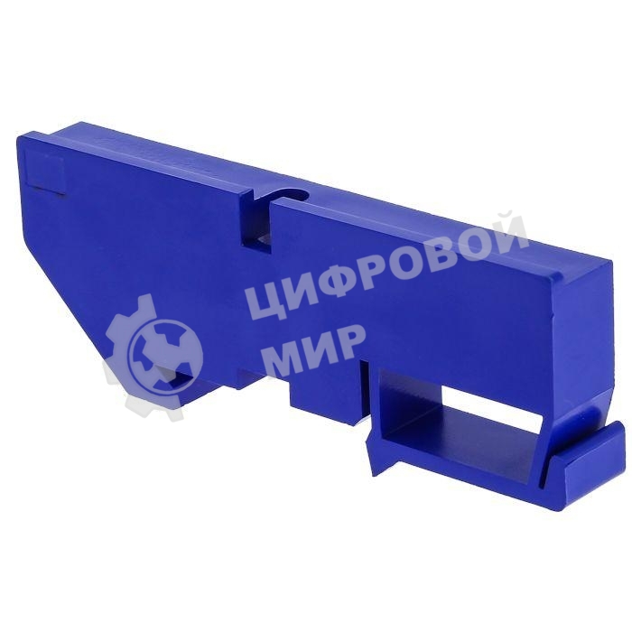 Изолятор на DIN-рейку син. EKF ak-1-3