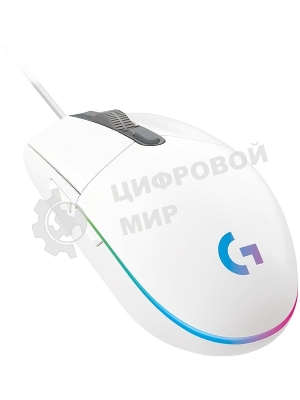 Мышь проводная Logitech G102 LIGHTSYNC белый, 8000 dpi, USB, кнопки - 6