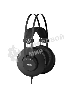 Проводные наушники AKG K52 черный, полноразмерные, Jack 3.5 мм