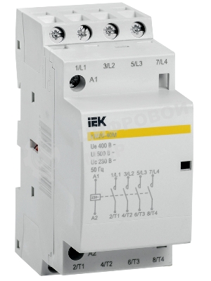 Контактор модульный КМ20-40М AC IEK MKK11-20-40 IEK
