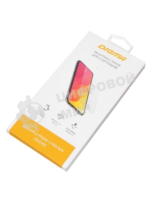 Защитное стекло для экрана Digma DGG1AP13PM для Apple iPhone 13 Pro Max прозрачная 1шт.