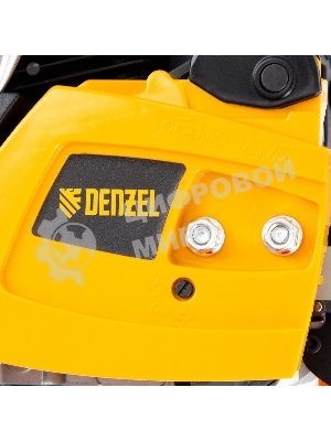 Пила цепная бензиновая Denzel DGS-5218, шина 45 см, 52см3, 3,5 л.с., шаг 0,325, паз 1,5 мм,