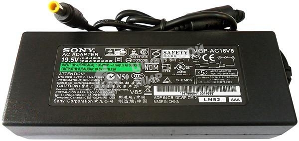 Блок питания (сетевой адаптер) для ноутбуков Sony Vaio 19.5V 6.15A 6.5pin HC