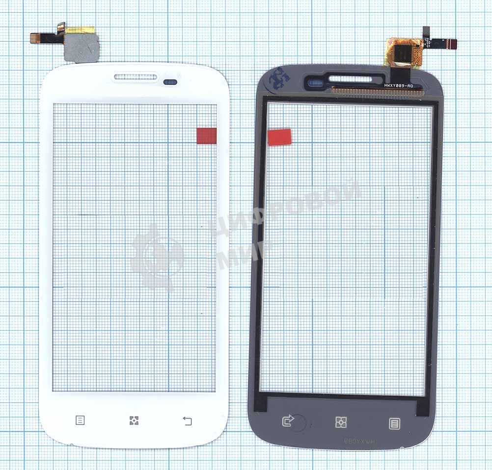 Сенсорное стекло (тачскрин) для Lenovo A760, белое