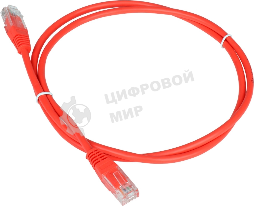 Патч-корд LANMASTER TWT UTP cat.5e, с заливными колпачками, 20.0 м, оранжевый