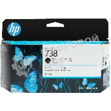 Картридж HP 738 для HP DesignJet T850, T950 MFP,черный, 130ml (ориг) 498N4A