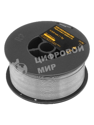 Порошковая проволока Denzel Е71TGS, диам. 0,8 мм, 1 кг, диам. катушки D100