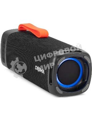 Портативная колонка Digma D-PS1522 черный 60W 2.0 BT 10м 3000mAh