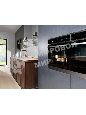 Встраиваемый духовой шкаф Electrolux EOD5F71X с паром, 60 см, каталитическая очистка, 72 л, 8 режимов, нержавеющая сталь,направляющие проволочные + телескопические (1 уровень)
