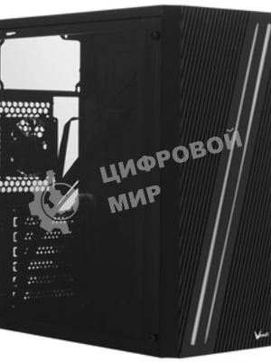Компьютерный корпус Aerocool/Formula Streak-A-BK-v1 черный без БП ATX 1x80мм 2xUSB 2.0 1xUSB 3.0 audio