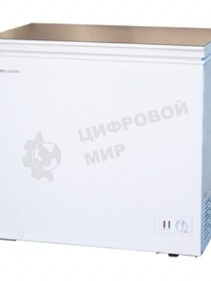 Морозильный ларь Willmark CF-310G белый стеклянная крышка, 305л