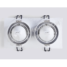 Светильник встраиваемый Ambrella light TN102731/2 WH белый GU5.3 175*92*23