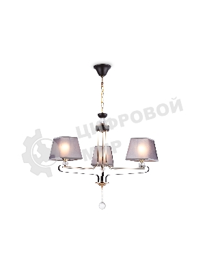 Светильник Ambrella light TR4614/3 CF/FGD кофе/золото E27/3 max 40W D640*800