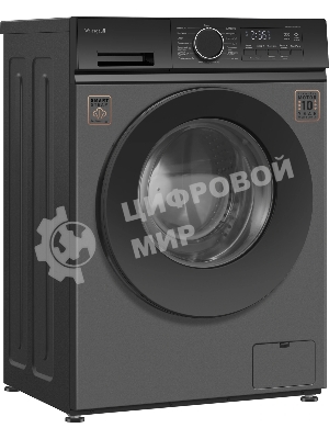 Стиральная машина Weissgauff WM 48128 Inverter Steam Grey