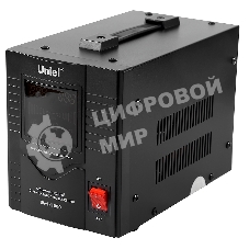 Стабилизатор Uniel RS-1/1000 однофазный, цифровой 220В, 800Вт, вх.140-260В