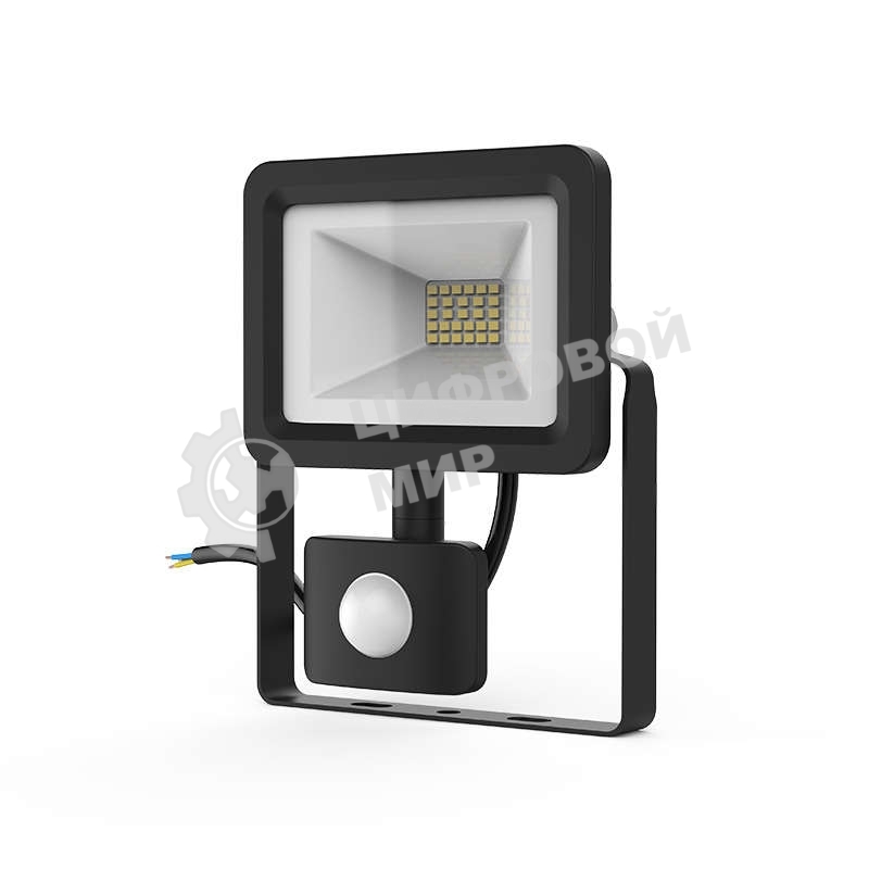 Прожектор светодиодный Gauss LED 20W 1380lm IP65 6500К с датчиком движения