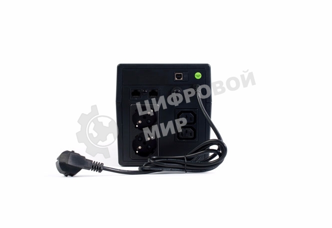 Источник бесперебойного питания SKAT-UPS 1000/600 ИБП 220В 600Вт 2 АКБ 7Ач внутр. меандр. стабилизация напряжения